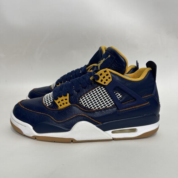 Nike Air Jordan IV 4 Retro “Dunk From Above/Navy Gold”